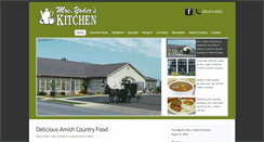 Desktop Screenshot of mrsyoderskitchen.com